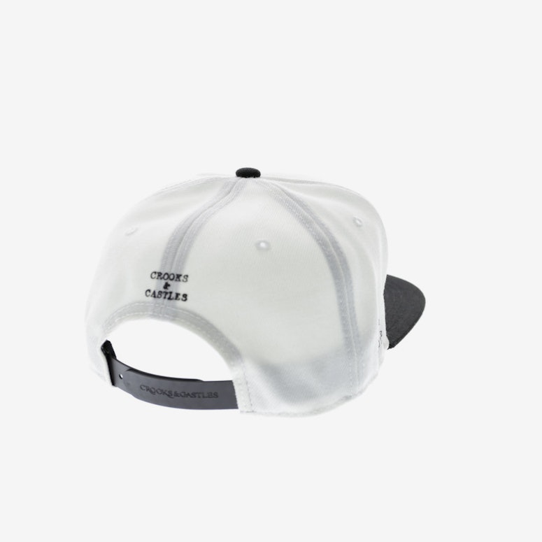 Crooks & Castles Ftp World Tour Snapback White/black