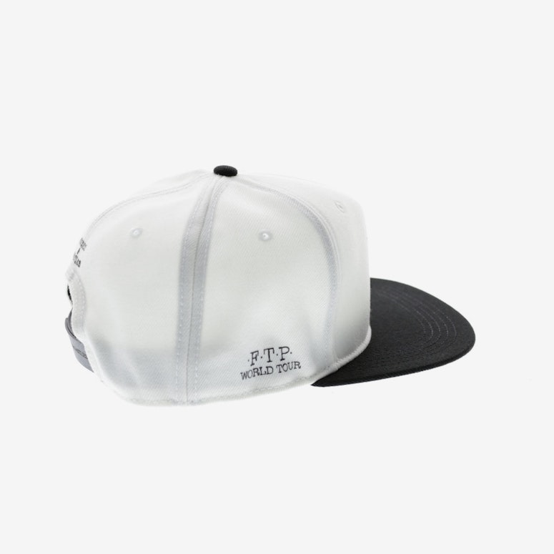 Crooks & Castles Ftp World Tour Snapback White/black