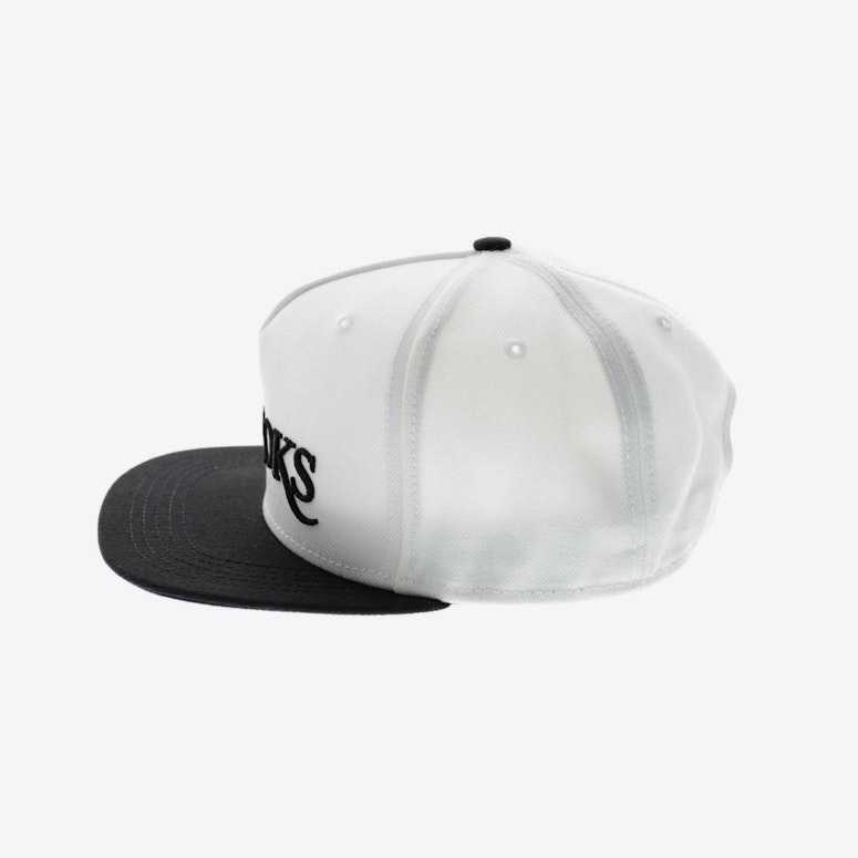 Crooks & Castles Serif Strapback White/black