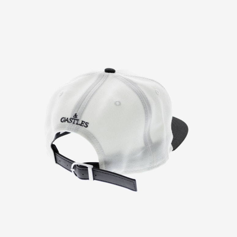 Crooks & Castles Serif Strapback White/black