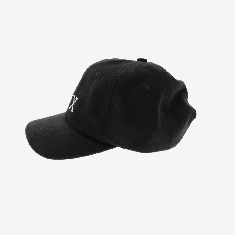 3 Strikes Flannel Strapback Black