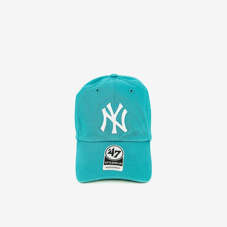 47 Brand New York Yankees Clean Up Strapback Teal
