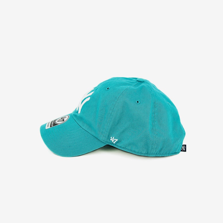47 Brand New York Yankees Clean Up Strapback Teal