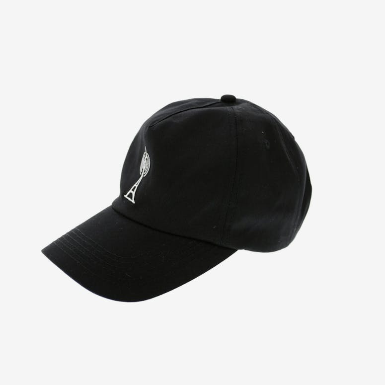 Signal Precurved Strapback Black