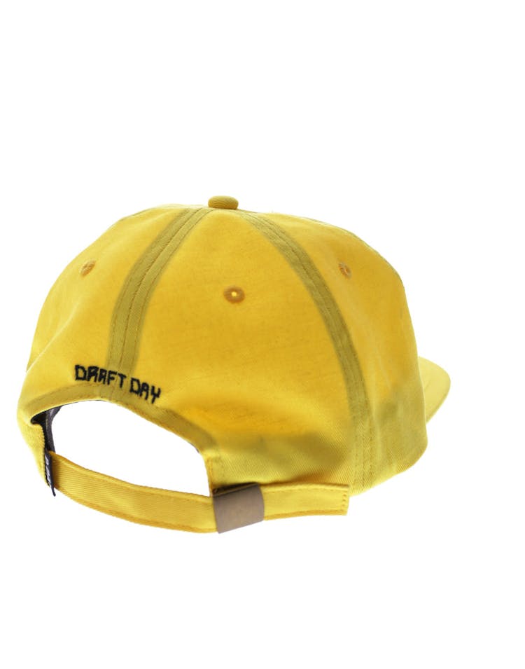 Middle Man 5 Panel Strapback Yellow
