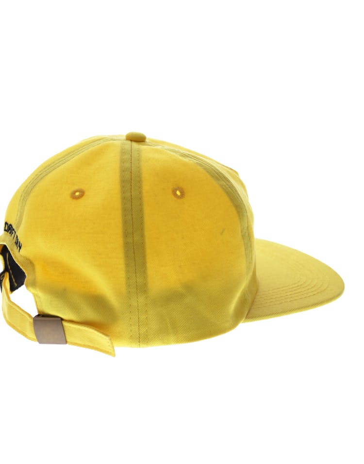Middle Man 5 Panel Strapback Yellow