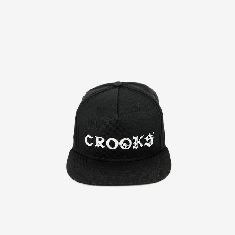 Crooks & Castles The Player Snapback Black/White