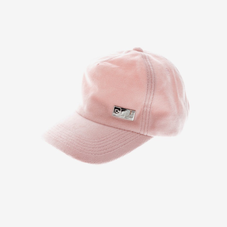 Carre Douilet Velour Strapback Light Pink