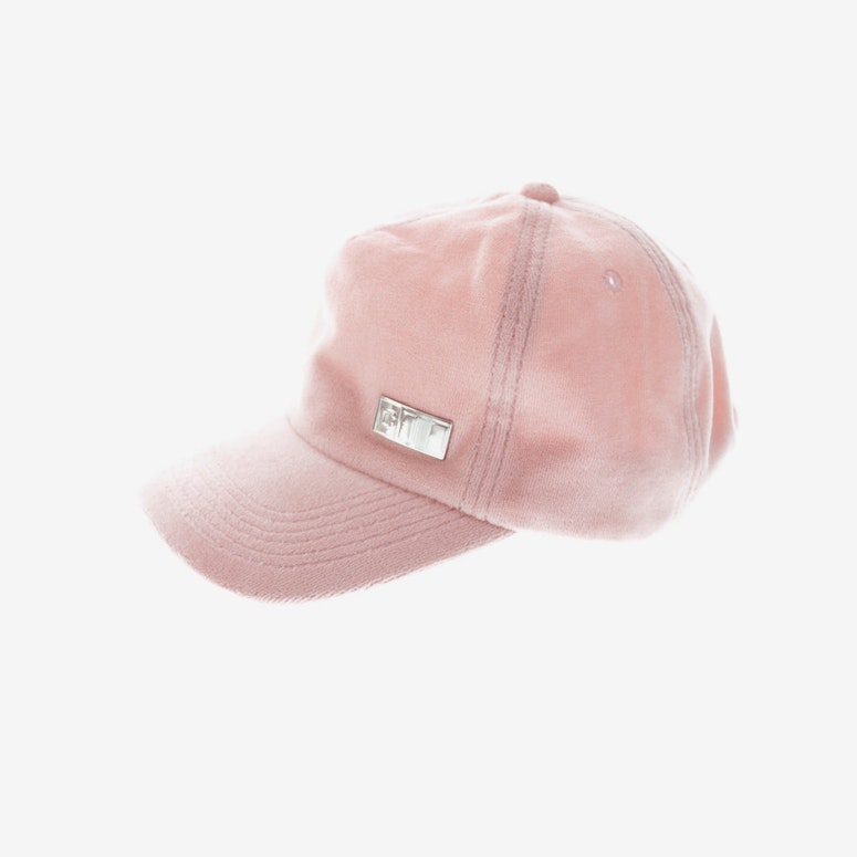 Carre Douilet Velour Strapback Light Pink