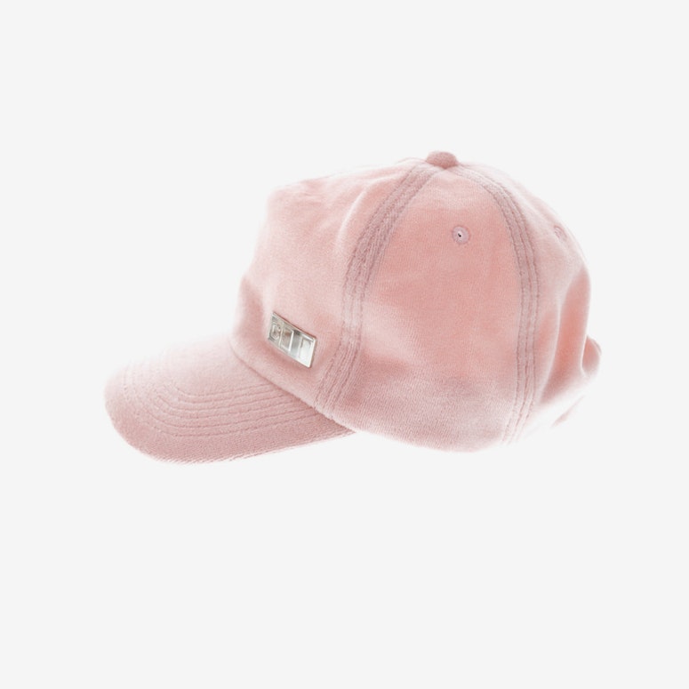 Carre Douilet Velour Strapback Light Pink