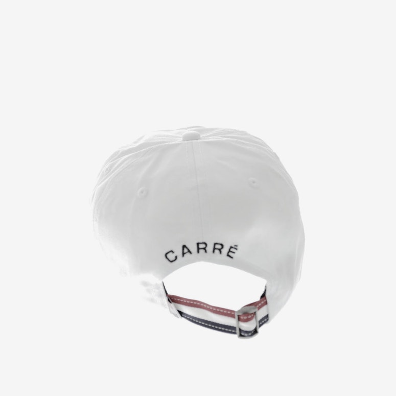 Carré Court Strapback White