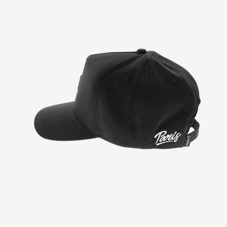 Carre Meilleur Rubber Badge Strapback Black