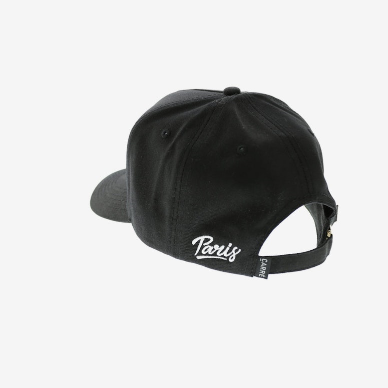 Carre Meilleur Rubber Badge Strapback Black