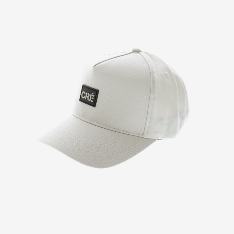 Carre Meilleur Rubber Badge Strapback Stone