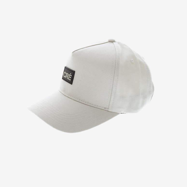 Carre Meilleur Rubber Badge Strapback Stone