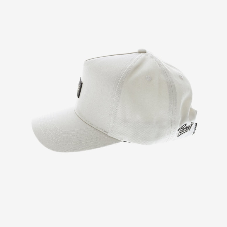Carre Meilleur Rubber Badge Strapback Stone