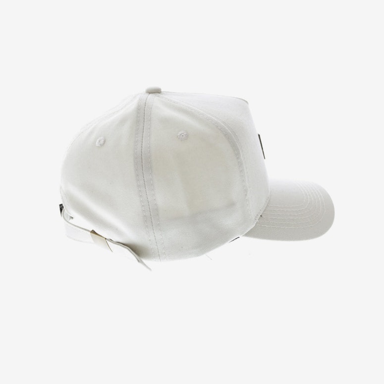 Carre Meilleur Rubber Badge Strapback Stone