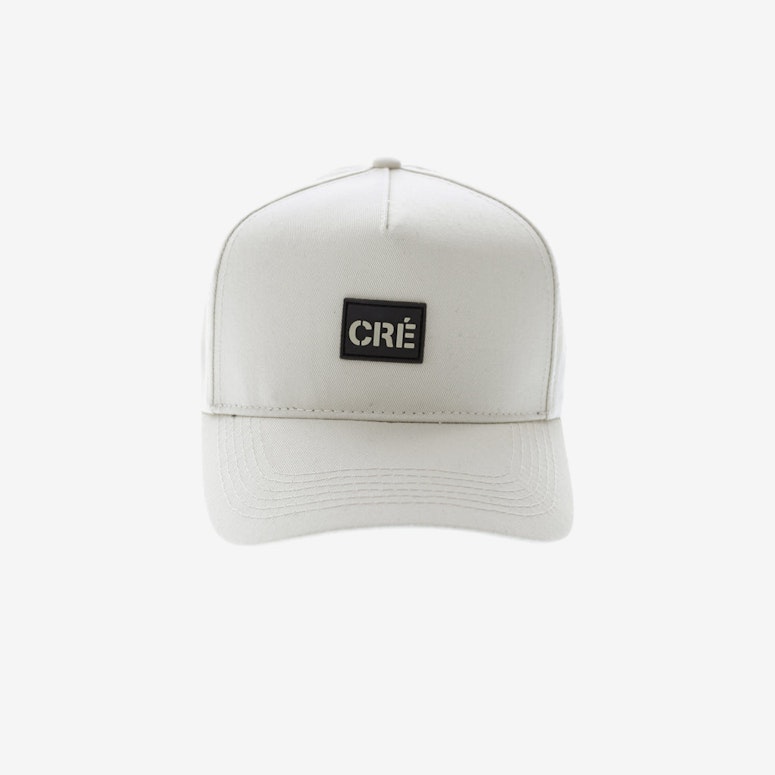 Carre Meilleur Rubber Badge Strapback Stone