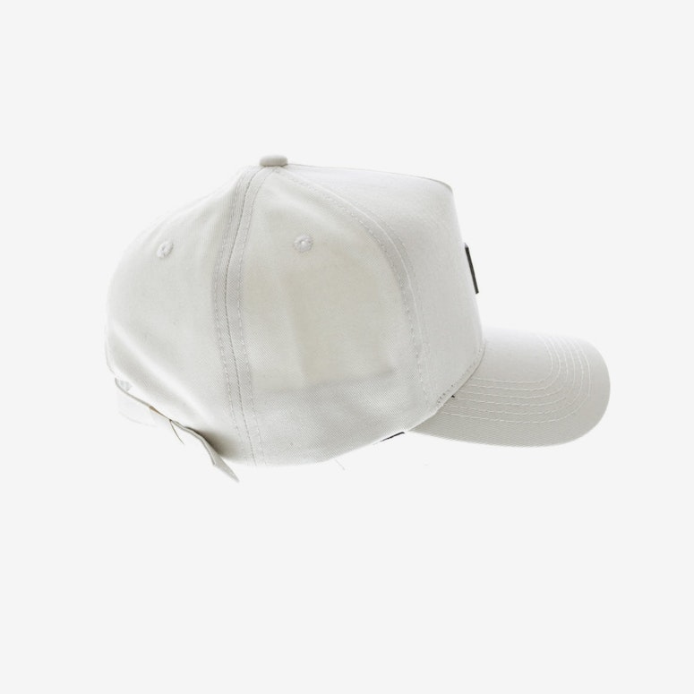 Carre Meilleur Rubber Badge Strapback Stone