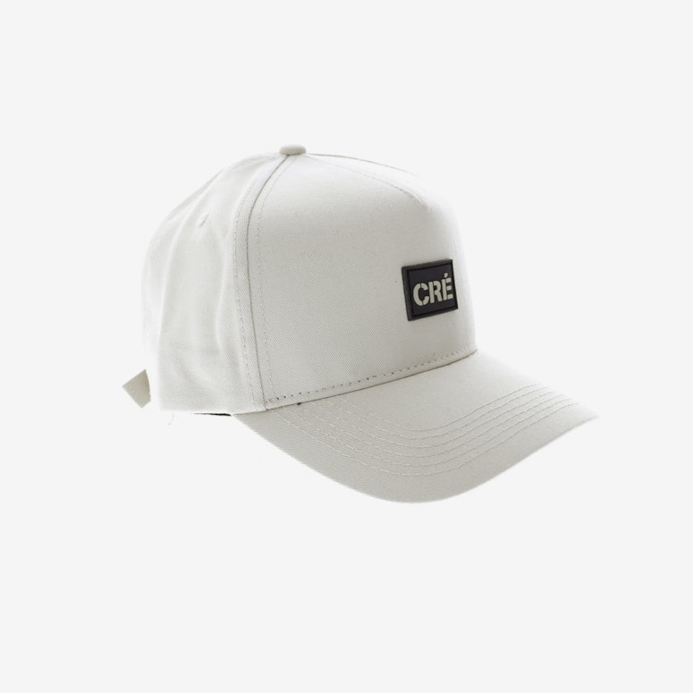 Carre Meilleur Rubber Badge Strapback Stone