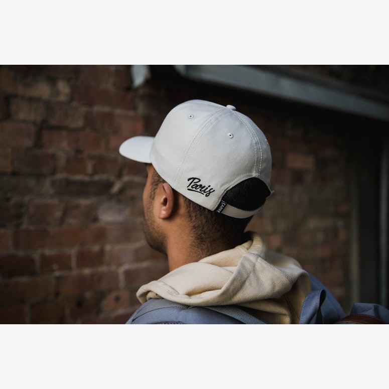 Carre Meilleur Rubber Badge Strapback Stone