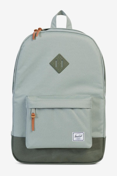 Herschel Supply Co Heritage Crosshatch Rubber Pale Green