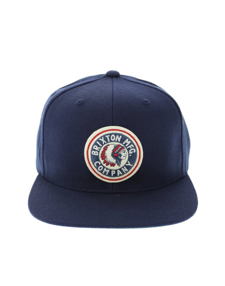 Brixton Rival Snapback Dark Navy