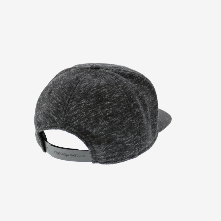 Crooks & Castles Crooks Label Snapback Black