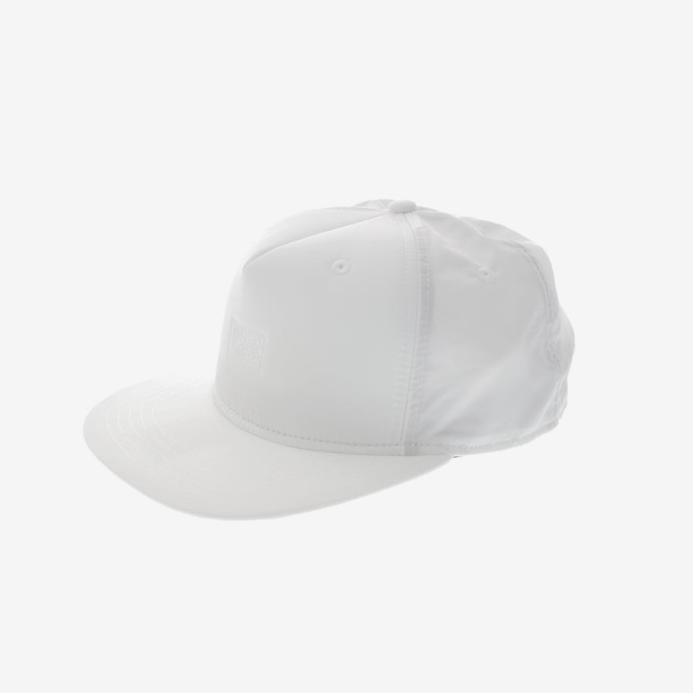 Crooks & Castles Logo Snapback White