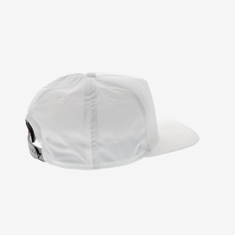 Crooks & Castles Logo Snapback White