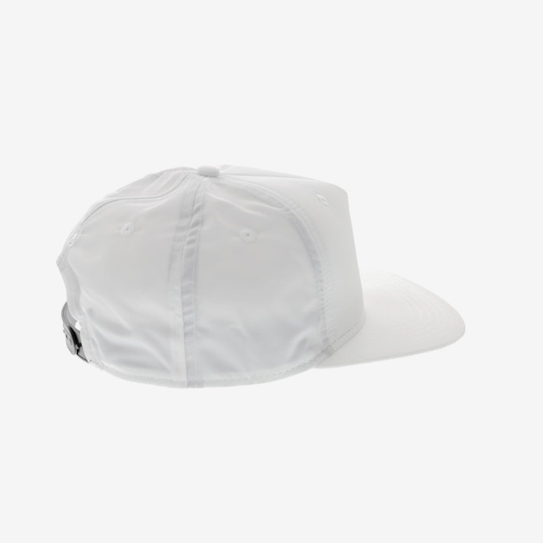 Crooks & Castles Logo Snapback White