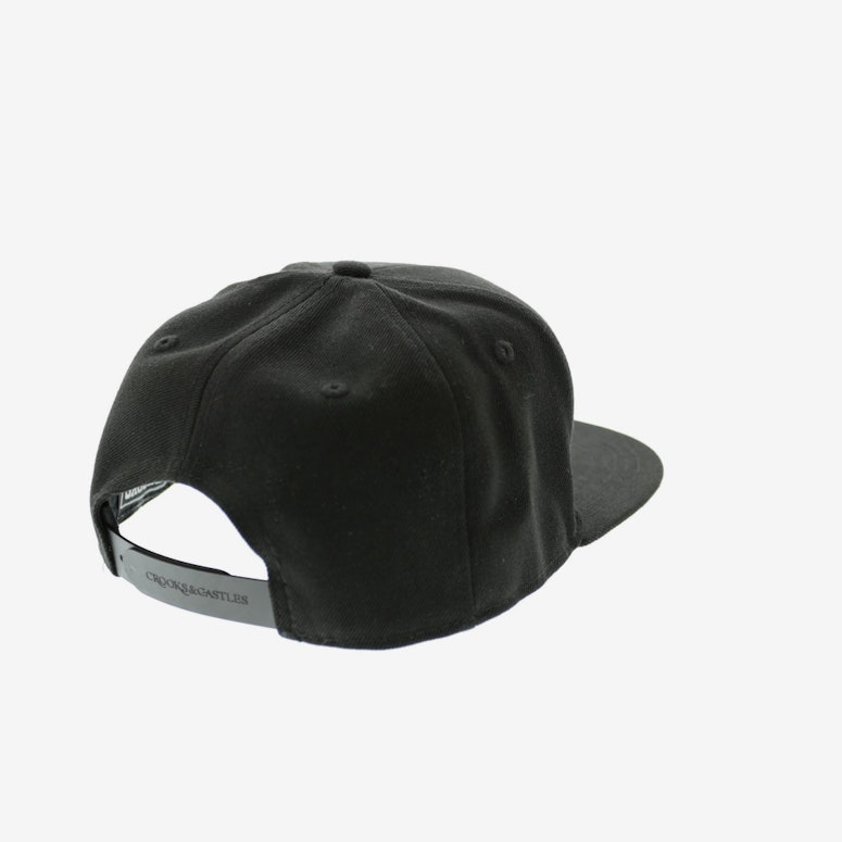 Crooks & Castles Opposite Snapback Black