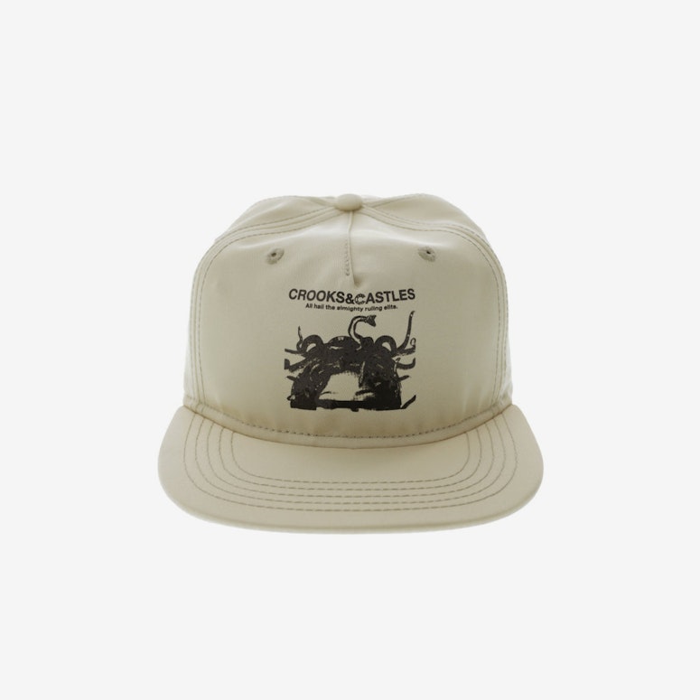 Crooks & Castles Censored Snapback Sand
