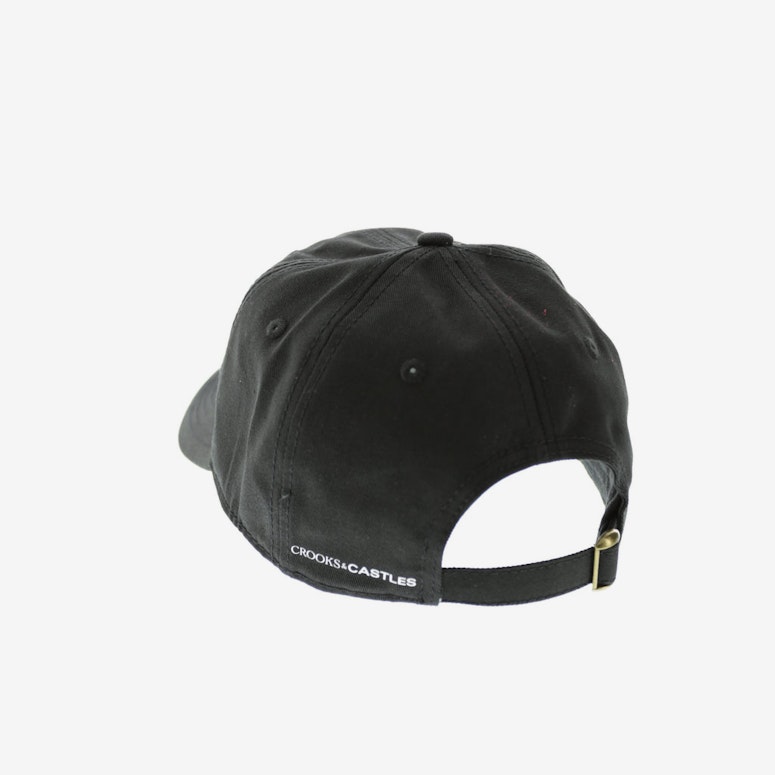 Crooks & Castles Cryptic Medusa Sports Cap Black