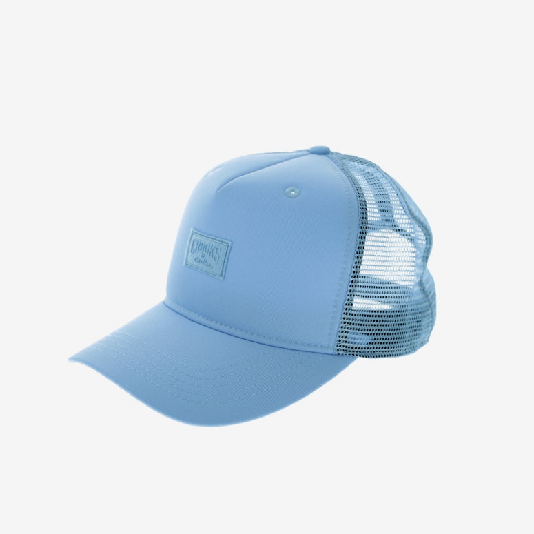 Crooks & Castles Mesh Logo Snapback Blue