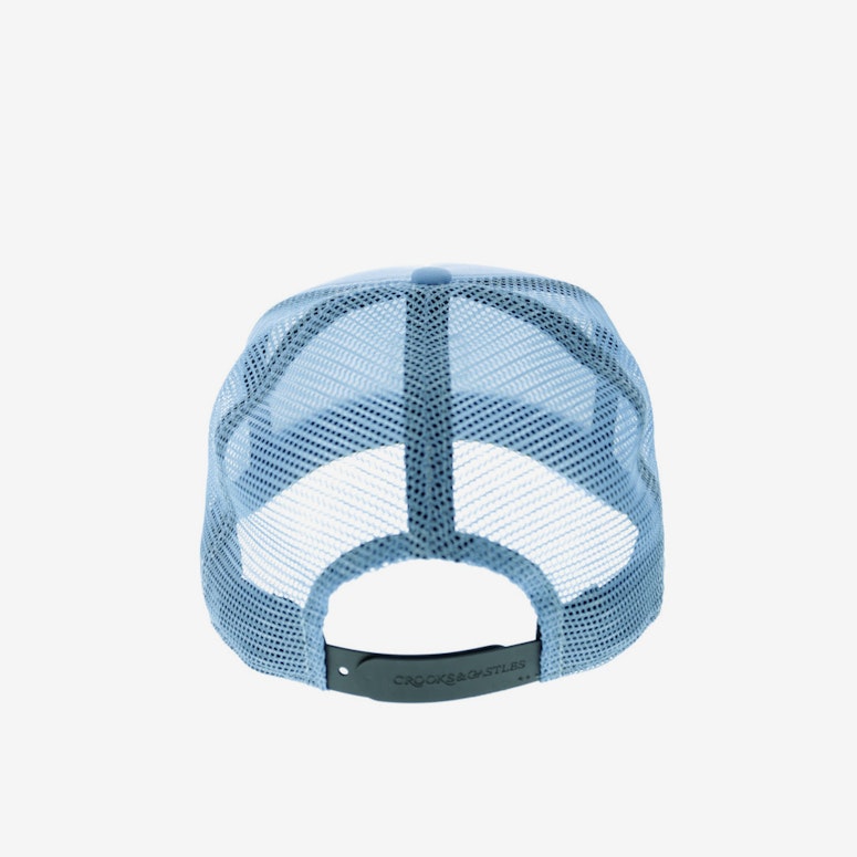 Crooks & Castles Mesh Logo Snapback Blue