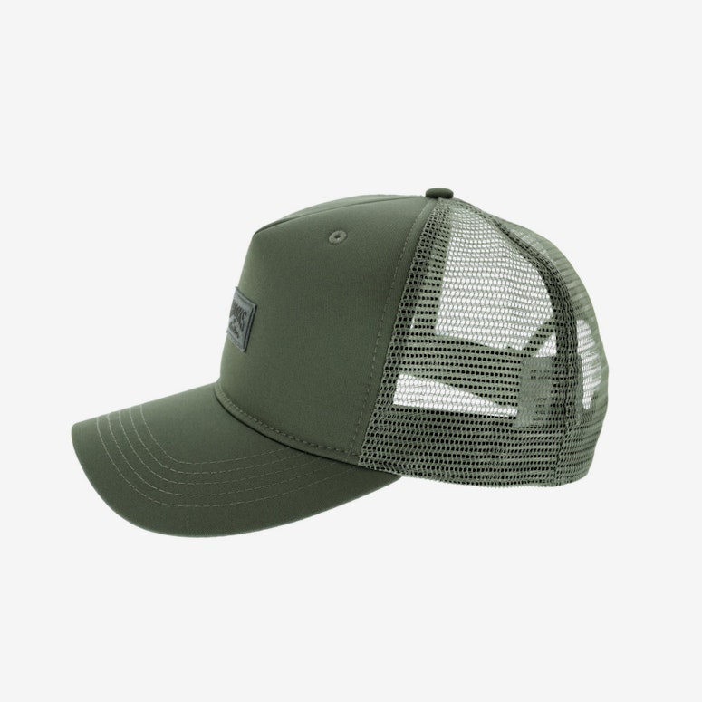 Crooks & Castles Mesh Logo Snapback Green