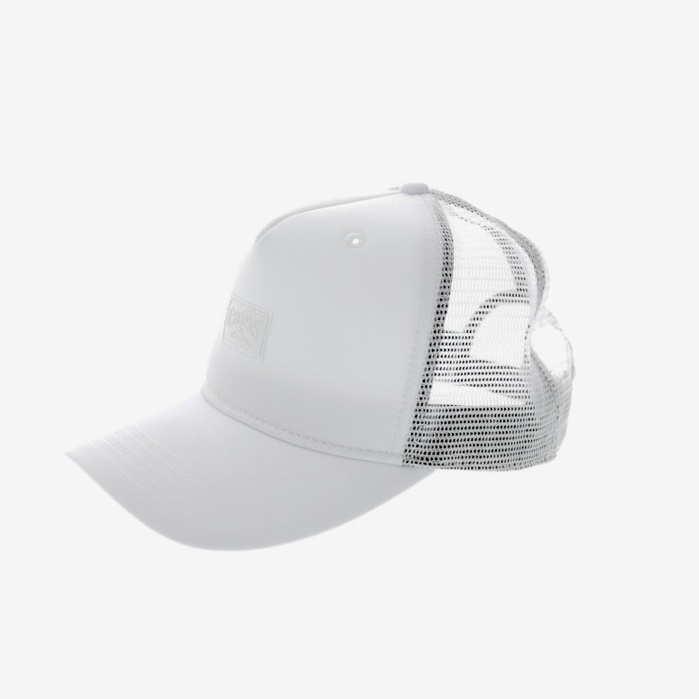 Crooks & Castles Mesh Logo Snapback White