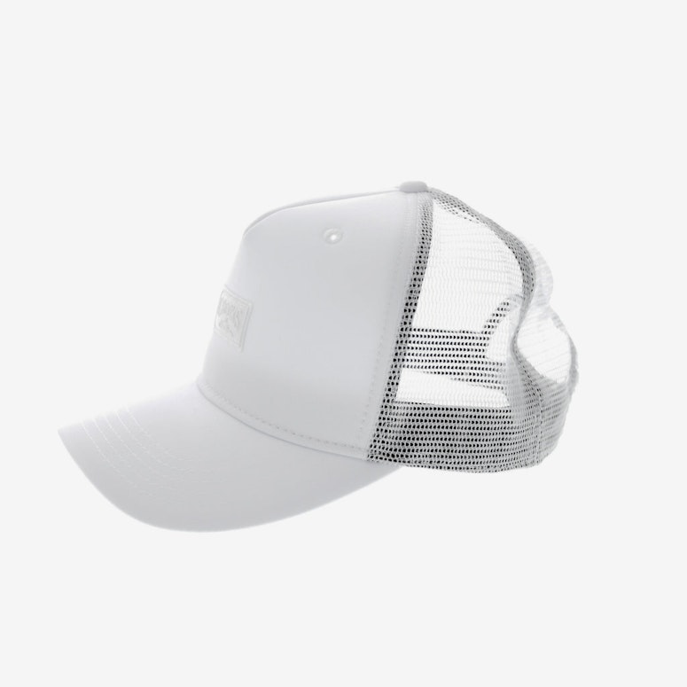 Crooks & Castles Mesh Logo Snapback White