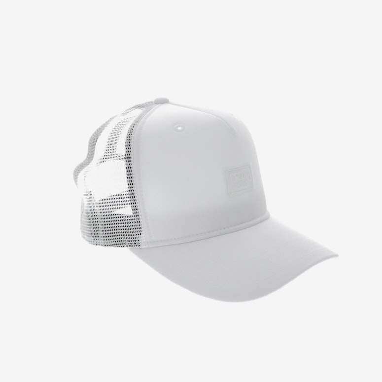 Crooks & Castles Mesh Logo Snapback White