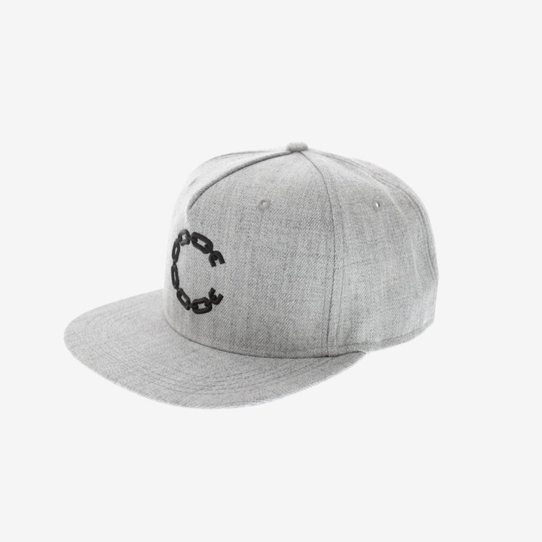 Crooks & Castles Chain C Snapback Grey Speckle