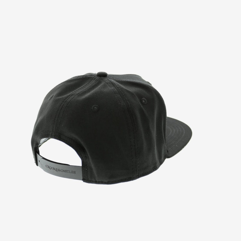 Crooks & Castles Hybrid C Snapback Black