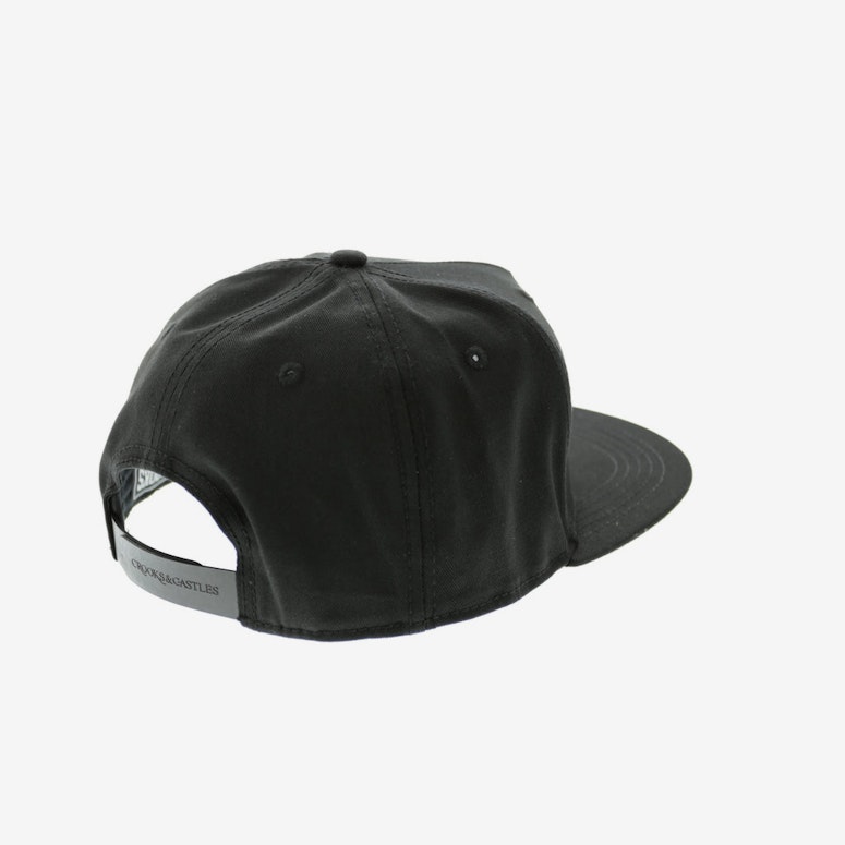 Crooks & Castles Hybrid C Snapback Black