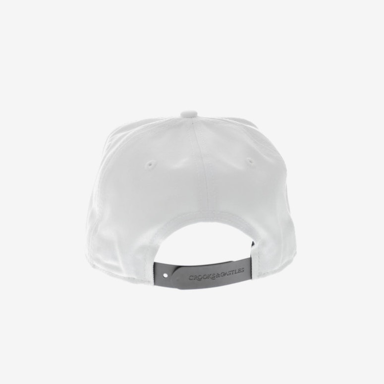 Crooks & Castles Hybrid C Snapback White