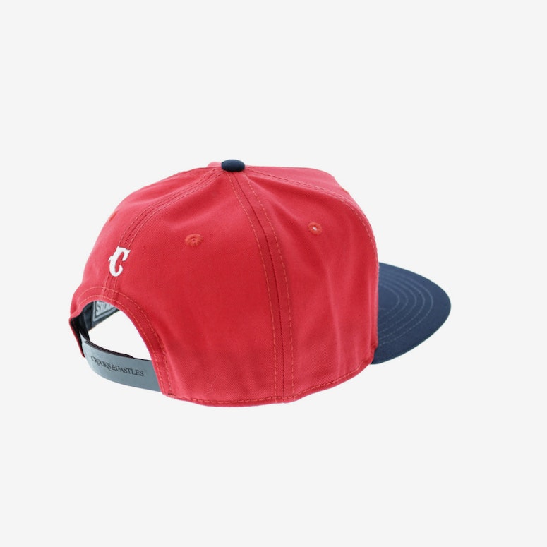 Crooks & Castles Team Crooks Snapback Red/Navy