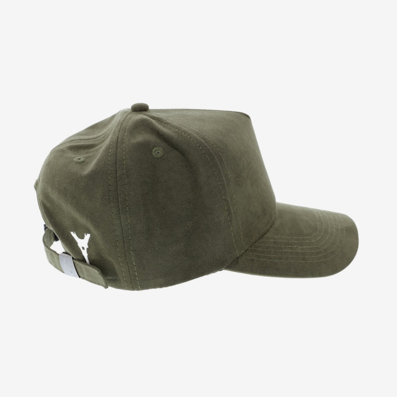 Carré Iron Lady Suede Strapback Olive