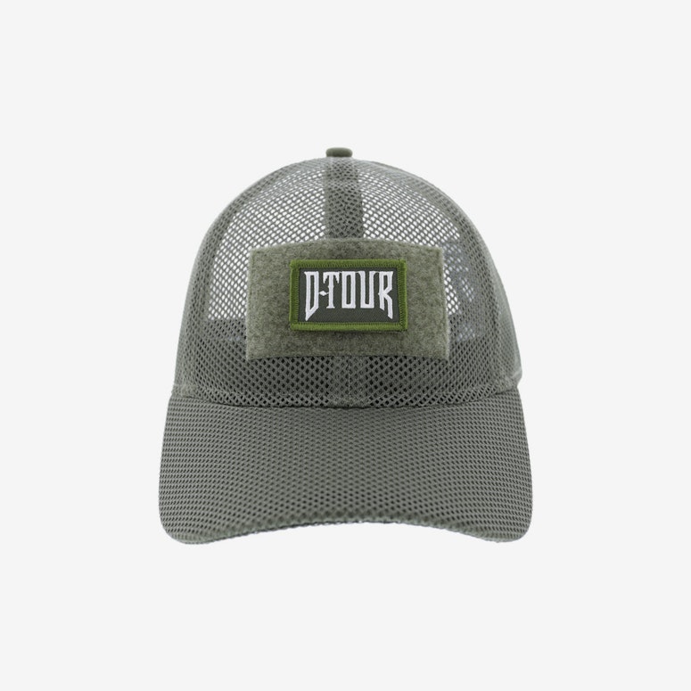 Dxpe Chef Military Patch Mesh Velcro Back Olive