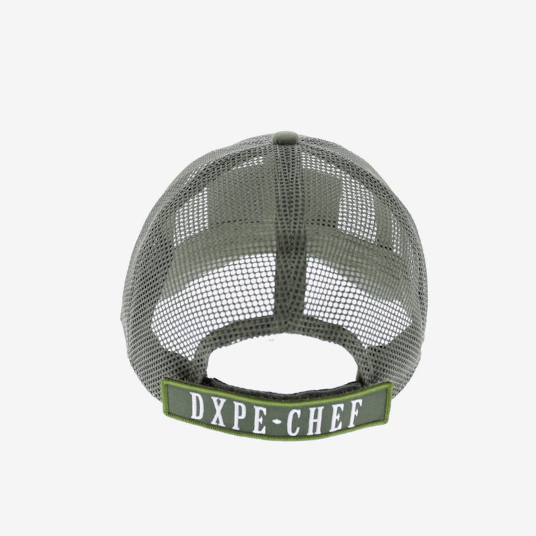 Dxpe Chef Military Patch Mesh Velcro Back Olive