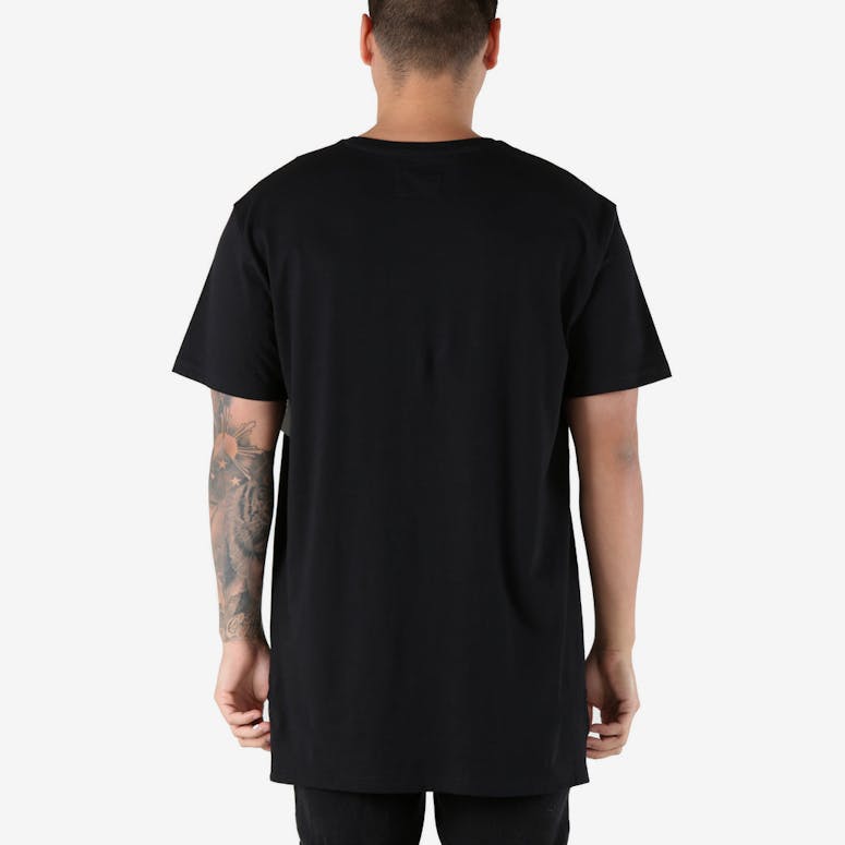 Carré Bande Incline Divise Tee Black