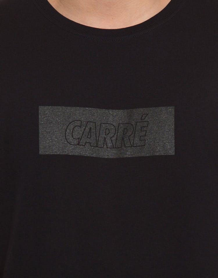 Carré Incline Outline Capone SS Tee Black